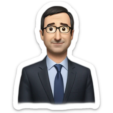 John Oliver Last Week Tonight sticker