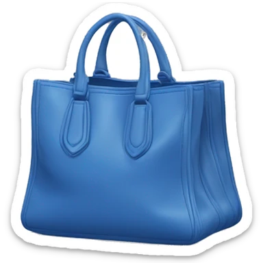 blue bag balenciaga sticker