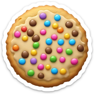 Crumbl cookie sticker