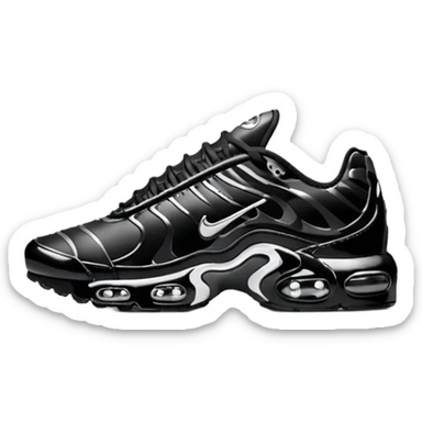 Nike airmax Tn noir sticker
