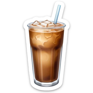 iced coffee sticker