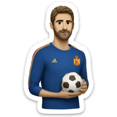 Spain football  sticker