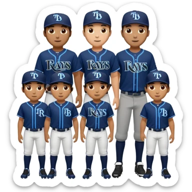 Tampa Bay Rays sticker