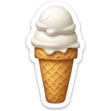 Ice cream  sticker