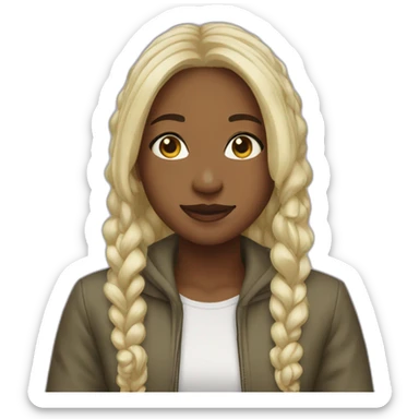 ayana of overflow sticker