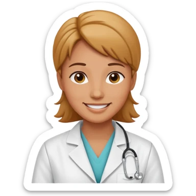 un fisioterapista sticker