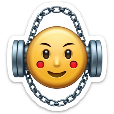 hace una cadena Fuerte, llamativo, con carácter. Nada tímido. Puede ser más grueso o con textura marcada. Colores intensos o metálico bien definido. Tiene que imponer. sticker