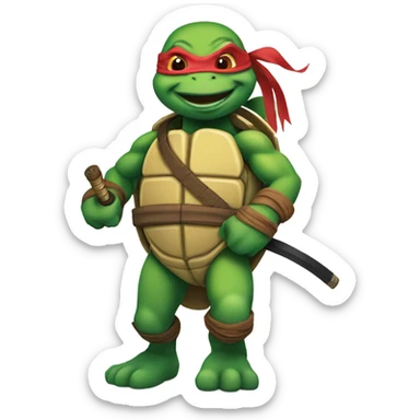 Ninja turtle sticker