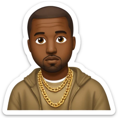 kanye west genmoji sticker