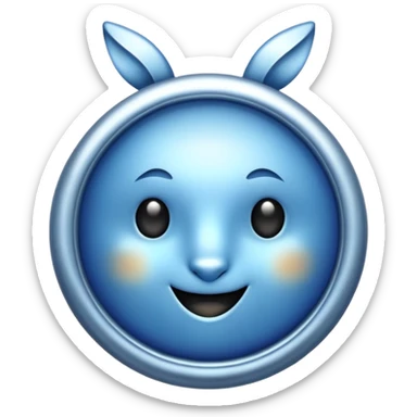 Bule tick cerenotor sticker