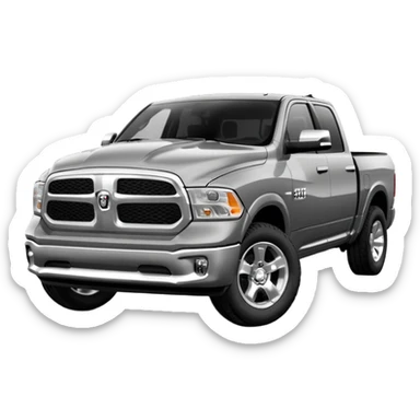 Grey 2016 ram 1500 sticker