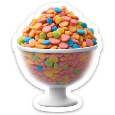 Fruity pebbles is so gay sticker