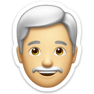 Main pointent l’index vers le bas ferment tous ses doigts sauf le pouce sticker