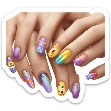 Nails  sticker