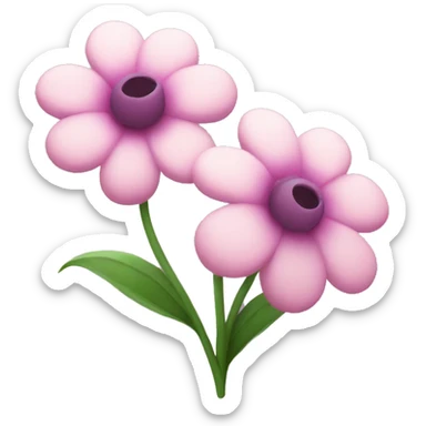 Flowers sticker