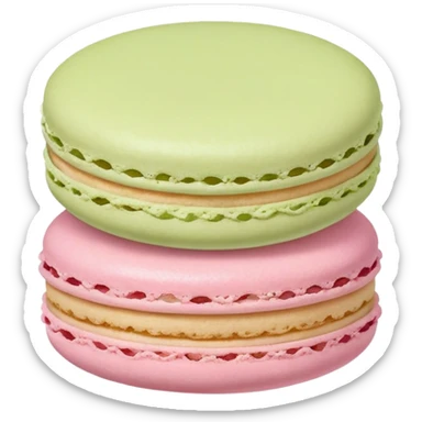 Macaroon sticker