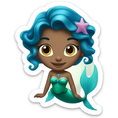 Disney princess little mermaid  sticker