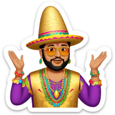 Fiesta Reveler sticker