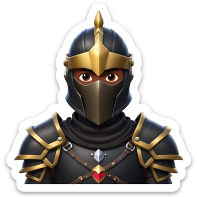 Fortnite black knight sticker