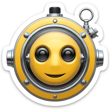 diver regulator sticker