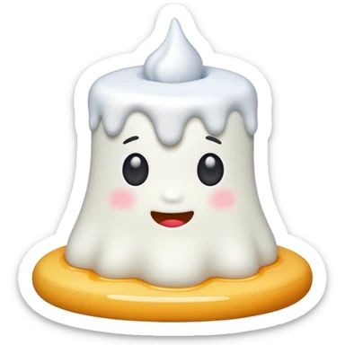 melting Marshmallow sticker