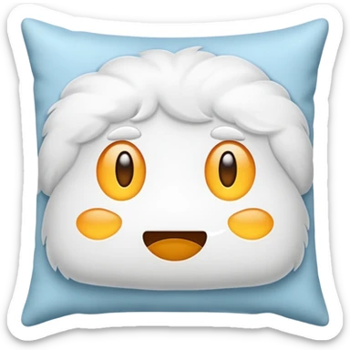 pillow sticker
