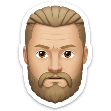 ragnar lothbrok in vikings sticker