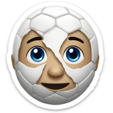 Soccer sticker