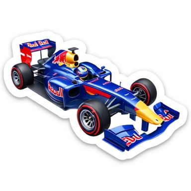 Red bull f1 arabası sticker