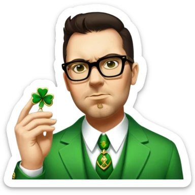 Green Maverick sticker