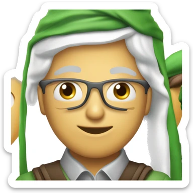 hafif dalgalı sarı sacları olan badem şeklinde acık yesil gözlü üzerinde beyaz bralet crop olan burnunda ve göz pınarlarında higlither olan bir kız sticker