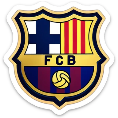 Fc Barcelona logo sticker