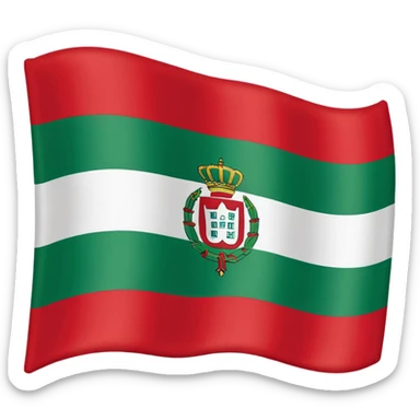 Andalousie drapeau sticker