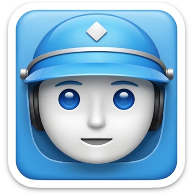 blue square, It needs to say the words "visor" sticker