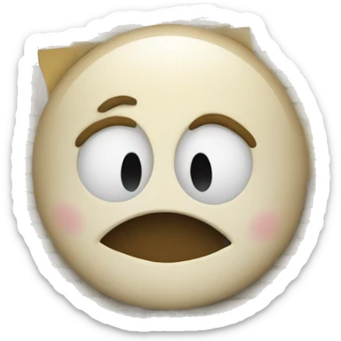 Contract book with happy face sticker