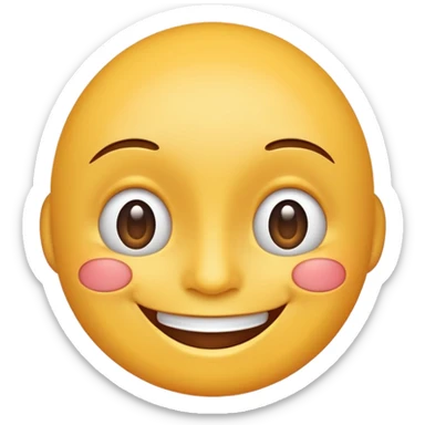 Emoji con flaquito  sticker