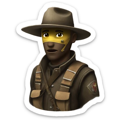 ncr ranger from new vegas sticker