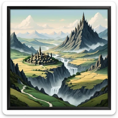 lord of the rings sticker