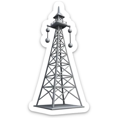 telephone tower sticker