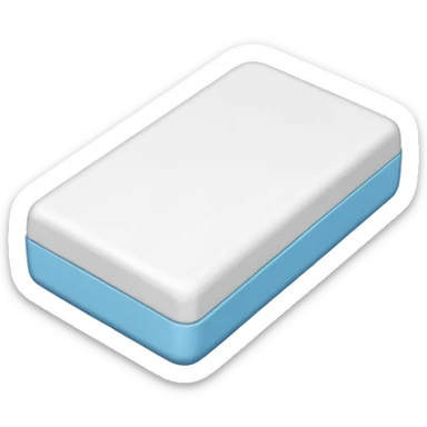 white eraser sticker