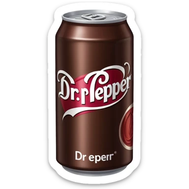 dr pepper sticker
