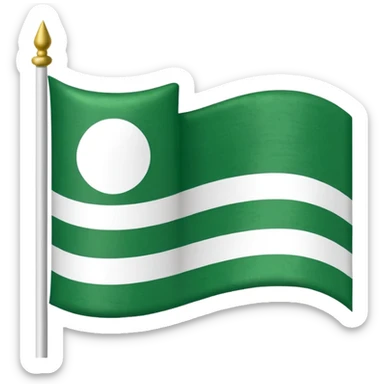 Bursaspor bayrak emoji sticker