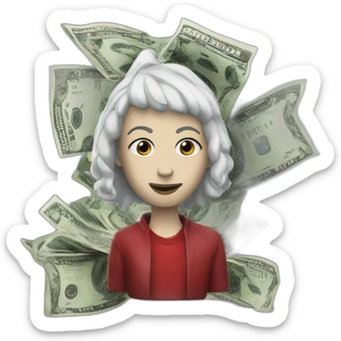 Berlin from money heist sticker