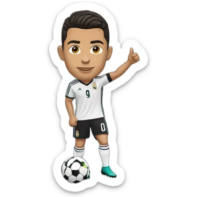 Cristiano Ronaldo Bitmoji sticker