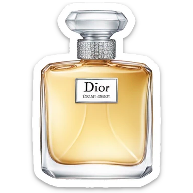 Dior perfume sticker
