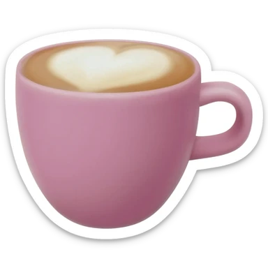 Coffe Pink sticker
