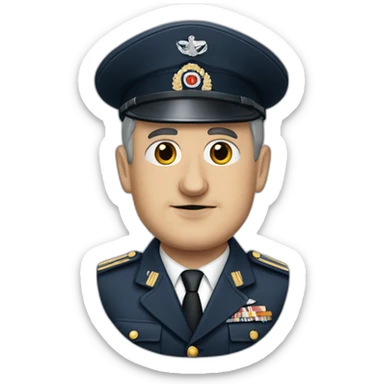 Charles de Gaulle sticker