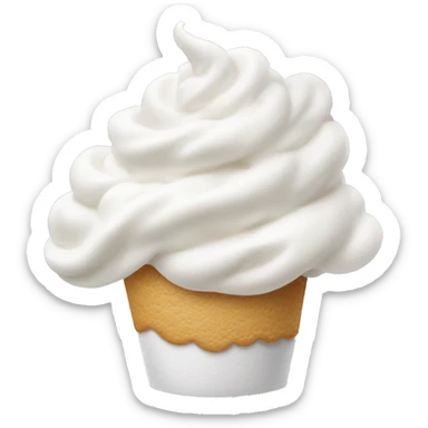 Whip Cream sticker