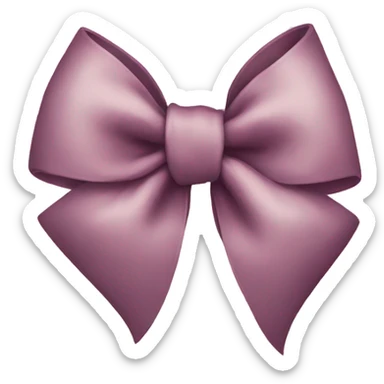 Bow sticker