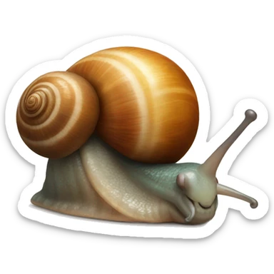 Loving snails sticker